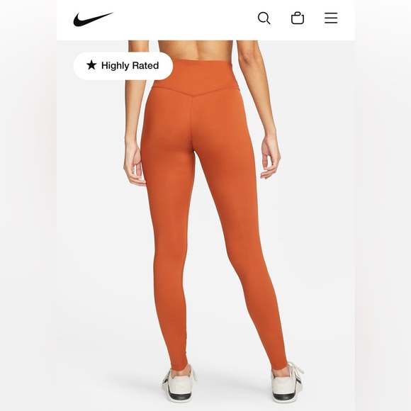 Nike One 7/8 Leggings- Size M- NWT - Picture 2 of 12